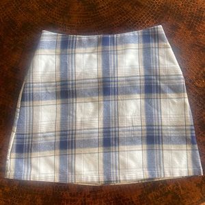 NWT Plaid Skirt